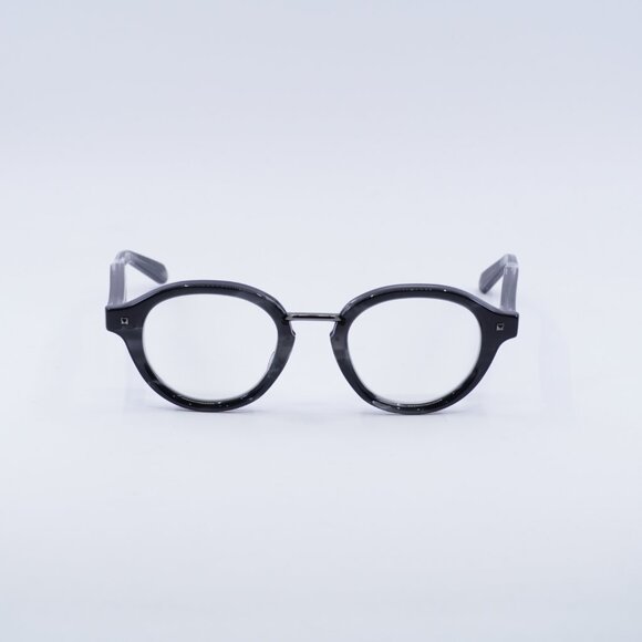 Valentino V-ESSENTIAL-IV VLX-132B Eyeglasses Black 46mm Round Frame - Picture 3 of 10